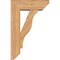 Ekena Millwork Funston Slat Smooth Bracket w/ Offset Brace, Western Red Cedar, 7 1/2"W x 22"D x 34"H BKT0806X22X34FST06SWR - alternate 3